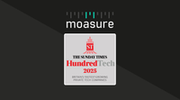 Moasure Features in First-Ever Sunday Times 100 Tech